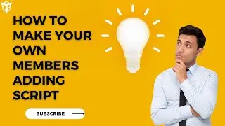 HOW TO MAKE YOUR OWN MEMBERS ADDING SCRIPT 2023 #telegram #telegrammemberadder #telethon #thanospros