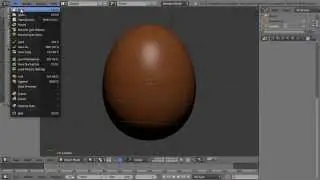 Blender Tutorial Making a 3D Model of an Egg Using Curves, Spin and a Seamless Texture