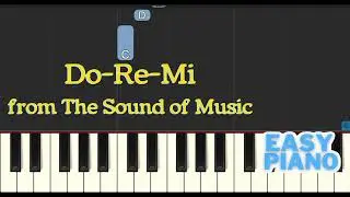 Do Re Mi Easy Slow and Short Piano Tutorial