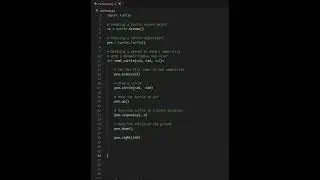 How to draw Rainbow using python turtle #pythonturtle #rainbow #design  #howtodraw