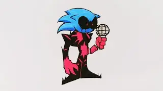Friday Night Funkin Vs Sonic Mode, Drawing Madness Sonic Fnf,