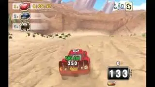 Cars: Mater-National Championship Walkthrough Part 1 (Wii)