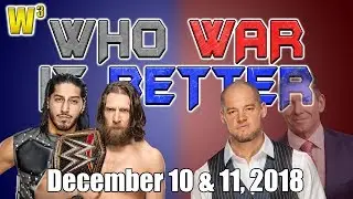... And Baron Corbin as Vince McMahon! Daniel Bryan vs. Mustafa Ali! | Who War It Better