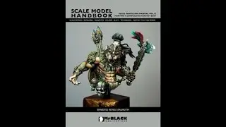 A MichToy Flip-Thru of Scale Modeling Manual Volume 12 - Painting A Fantasy Bust Book by Mr. Black
