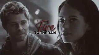 Grace & Miles - Set fire to the rain ( HBD @jemmalynette )