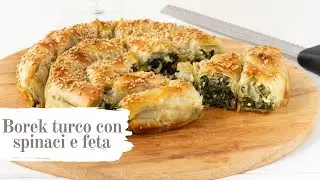 BOREK TURCO CON SPINACI E FETA facile e SFIZIOSO