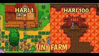 100 HARI STARDEW VALLEY - tapi kebun nya kecil banget