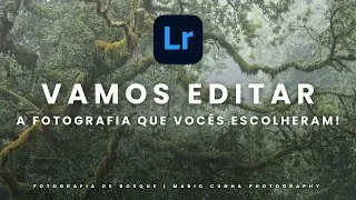 FOTOGRAFIA DE NATUREZA | Edição de fotografia de bosque | Adobe Lightroom CC Classic