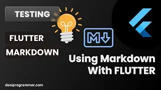 [T] Using Markdown Renderer in Flutter | flutter_markdown, markdown, markdown_widget