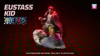 Eustass Kid - Photoscanned 3D Model using Polycam