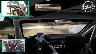 Raw Virtual Drift Championship - Road Atlanta testing - Wheel / pedal cams