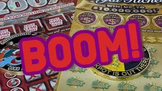 Boom ‼️ Royal Riches and 200X #california #lottery #scratchers #boom