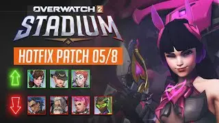 DVA BUFFED in Stadium! | Overwatch 2 Stadium Hotfix Patch