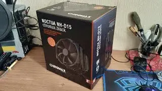 Noctua D15 chromax.black LTT Edition Unboxing!