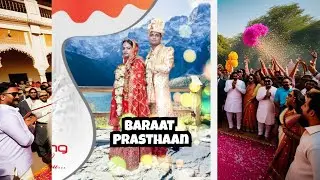 Swaraj & Ankita Wedding Part 7 - Baaraat Prasthaan