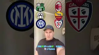 ЧЕМПИОНАТ ИТАЛИИ СЕРИЯ А🔥 САССУОЛО - МИЛАН ⚽️ УДИНЕЗЕ - РОМА 🇮🇹 ИНТЕР - КАЛЬЯРИ  