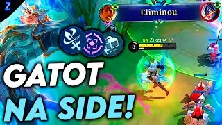 A BUILD PROIBIDA PARA PEGAR KILL COM O GATOTKACA - GATOTKACA GAMEPLAY | Mobile Legends