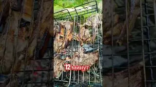 Баранина шашлык. Готовим баранью корейку на мангале или пистолетики на углях #готовимдома #шашлык