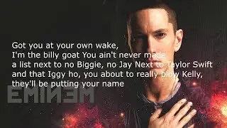 Eminem - KillShot (LYRICS) HD.