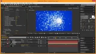 After Effects Trapcode Particular Smoke Particles Logo Reveal Basics Tutorial