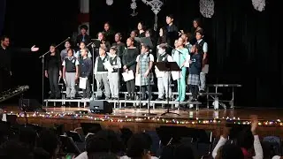Members of Gozo Latino Choir sing with the Palumbo Choir! | Academy At Palumbo Winter Concert 2023