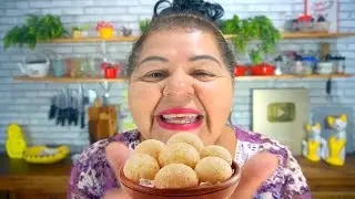 COM 2 INGREDIENTES FIZ 13 PÃES DE QUEIJO PARA MEU CAFÉ DA TARDE!!