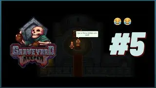 FINALMENTE ABRIMOS A IGREJA ⛪😆 - Graveyard Keeper #5