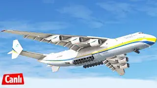 Antonov AN-225 "Mriya" UÇURUYORUZ!  - Microsoft Flight Simulator #74