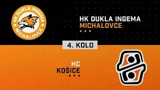 4.kolo semifinále HK Dukla INGEMA Michalovce - HC Košice HIGHLIGHTS
