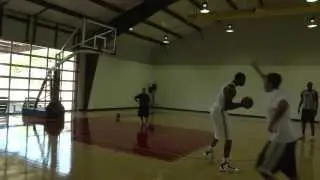Dwight Howard Creating Moves from the Pick & Roll Position - Hakeem Olajuwon 2011