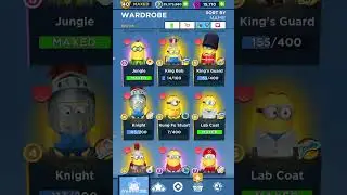 Minion Rush All Minion Costumes My Collection (April 11th, 2023)