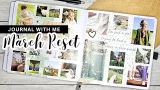 MARCH RESET || reading journal setup, monthly favorites & journal with me