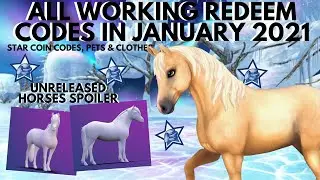 ALL WORKING CODES IN STAR STABLE JANUARY 2021 & NEW HORSE SPOILERS!!!  // STAR STABLE ONLINE