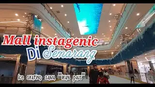 SERUUUU | ice skate bersama ikan paus raksasa di Mall Tentrem Semarang