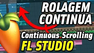 Como Ativar o Continuous Scrolling no FL Studio! | Rolagem Contínua no Piano Roll