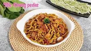 Mie pokcoy Oseng pedas