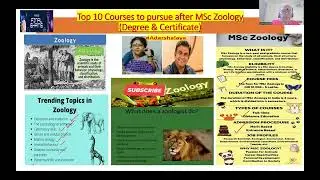 Top 10 Advanced Courses to Pursue After MSc Zoology(India) #MScZoologyGraduates#CareerPathInZoology