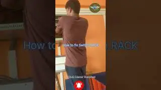 How to fix RACK!! #networking !! #network #rack !! How to fix switch RACK !! #TECH MEANS TECHNICAL