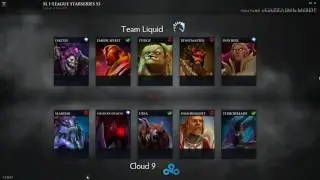 Liquid vs Cloud 9 Starladder i League EU 2017 Highlights