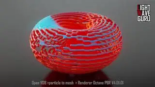 LW 2019 open vdb / particle to mesh example
