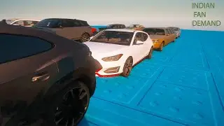 GTA 5 - MEGA RAMP - Indians Car Jumps (GTA 5 Mega Ramp Challange) | Khujlee bhai