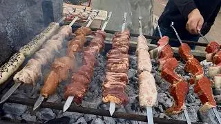A perfect Weekend with Friends, A Meat Picnic in the Yard