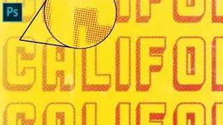 Easy Halftone Gradient Text in Photoshop