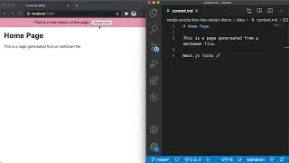 Live Reloading for a Production Next.js app