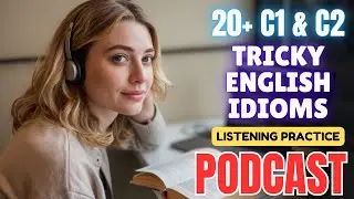 20+ Tricky Idioms You Must Know! || Advanced English (C1 & C2) Listening Practice