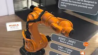 AR Training Concept—Introduction to Features, Kuka KR 1000 Titan