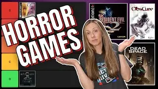 Randomly Ranking 20 of the BEST & Worst Horror Games I've Ever Played!