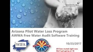 AZ Pilot Water Loss Program  AWWA Software Training
