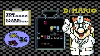 Dr. Mario (NES) - Level 00-05 High Speed