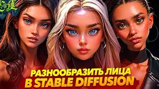 MAX TWAIN ЭКСКЛЮЗИВ!! КРАСИВЫЕ ЛИЦА в STABLE DIFFUSION  |  maxtwain